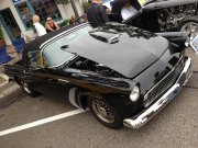 Black Ford Thunderbird Convertible